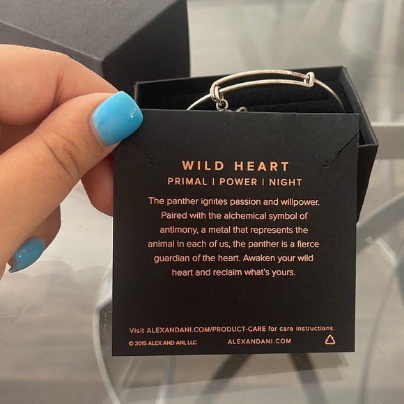 alex and ani wild heart bracelet - Picture 9 of 10